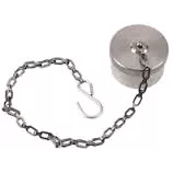 1" DUST PLUG ALUMINUM