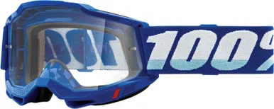 100% Accuri 2 Blue Clear Goggles