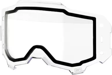100% Armega Forecast Clear Dual Lens Goggle