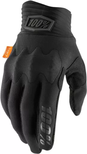 100% Cognito Black Charcoal Gloves