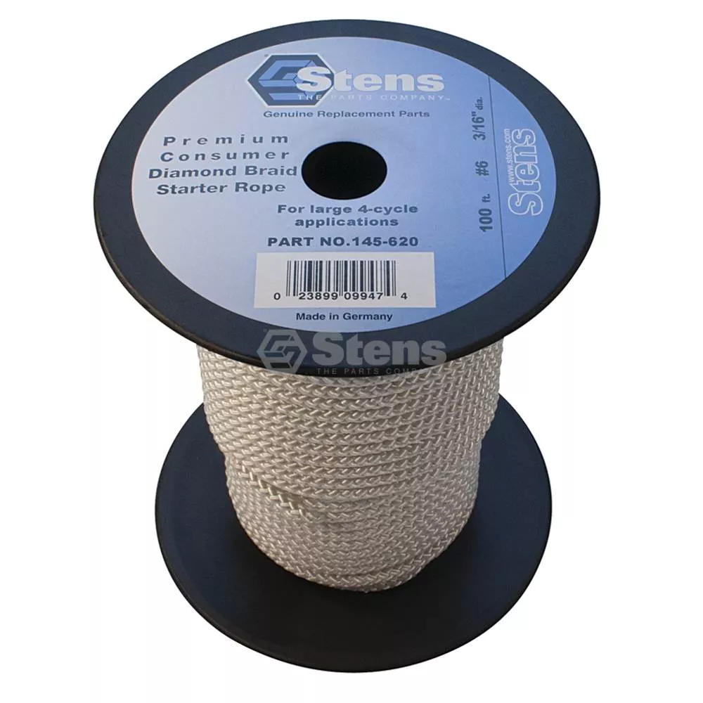 100’Diamond Braid Starter Rope – #6 Diamond