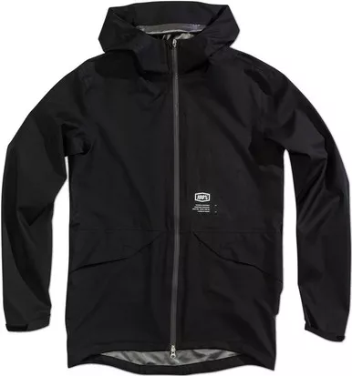 100% Hydromatic Black Parka