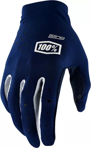 100% Sling MX Navy Gloves