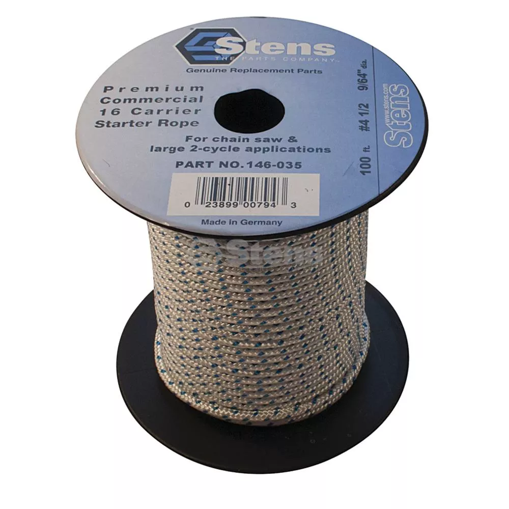 100′ Solid Braid Starter Rope – #4 1/2 Solid Braid