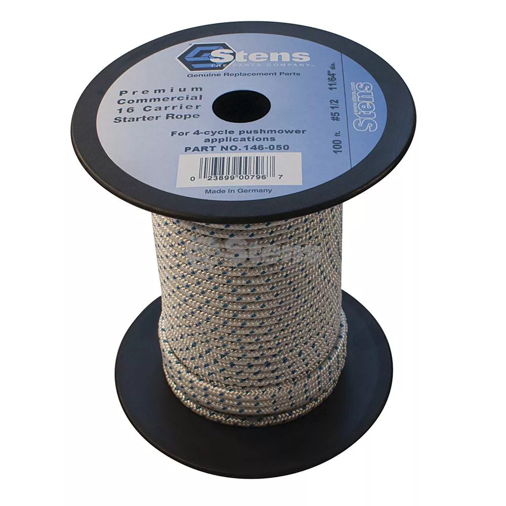 100' Solid Braid Starter Rope - #5 1/2 Solid Braid