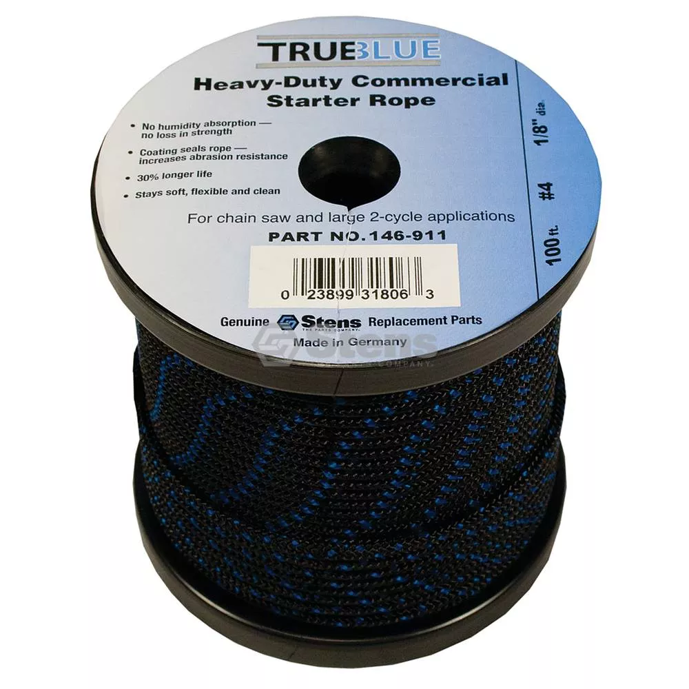 100′ Starter Rope – #4 Solid Braid
