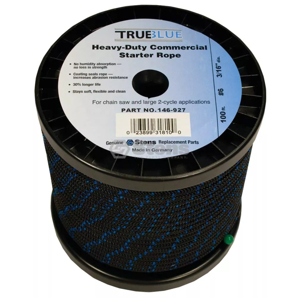 100' Starter Rope - #6 Solid Braid