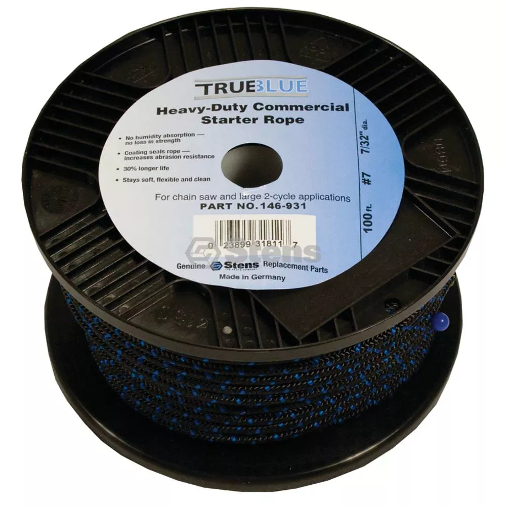 100′ Starter Rope – #7 Solid Braid