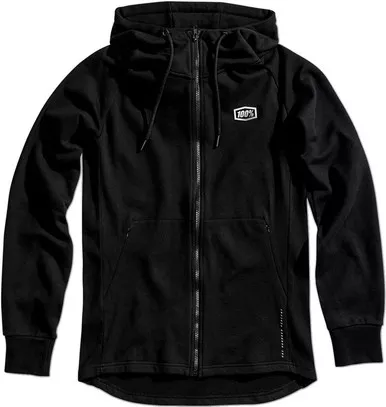 100% Stratosphere Black Hoodie