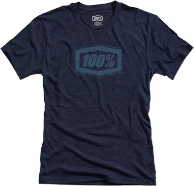 100% Tech Positive Blue Heather T-Shirt