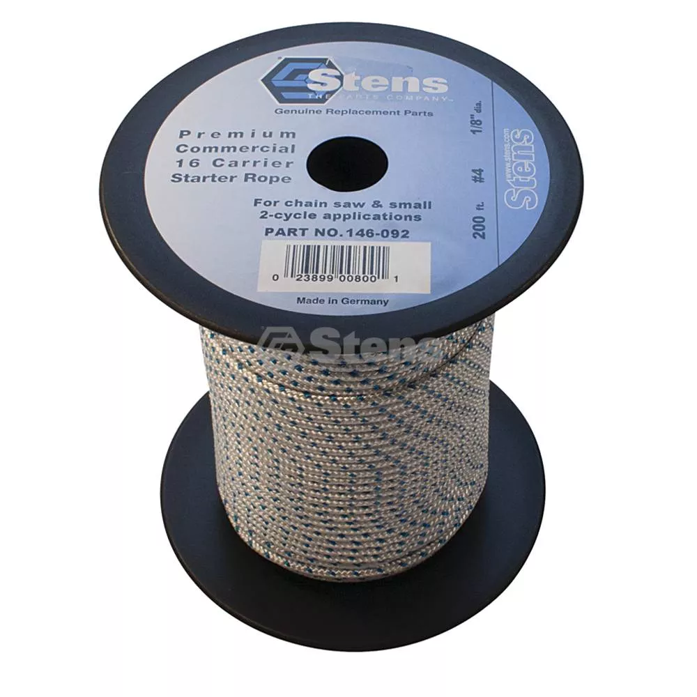 200' Solid Braid Starter Rope - #4 Solid Braid
