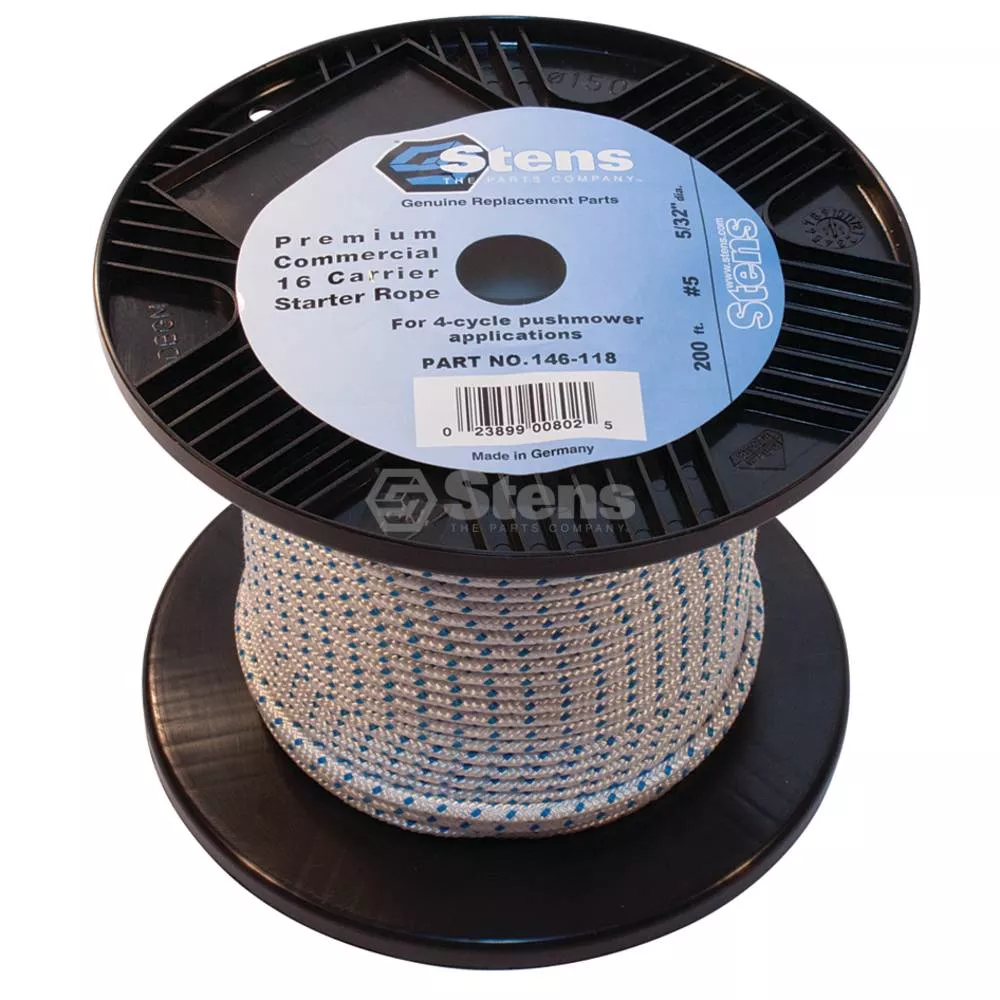 200′ Solid Braid Starter Rope – #5 Solid Braid