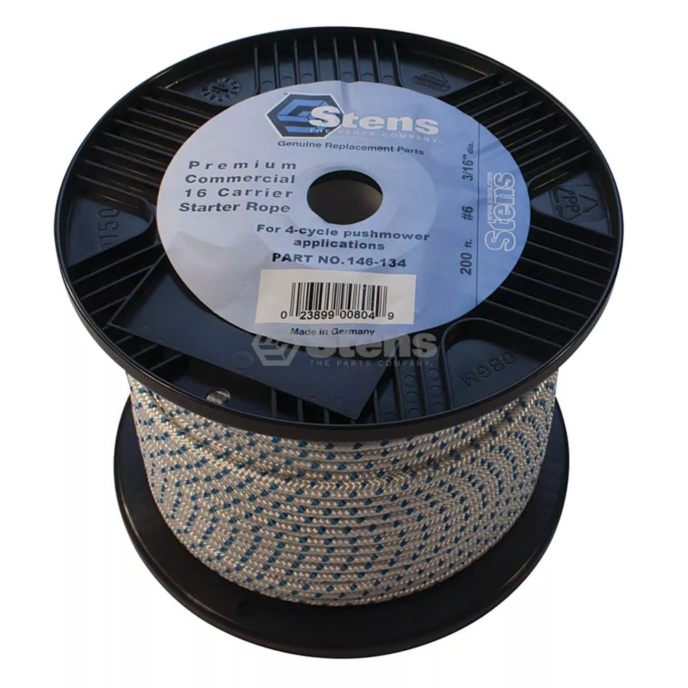 200' Solid Braid Starter Rope - #6 Solid Braid