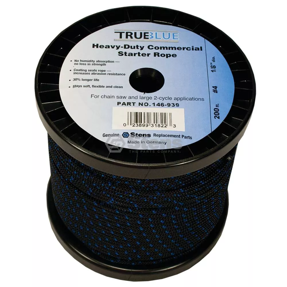200' Starter Rope - #4 Solid Braid