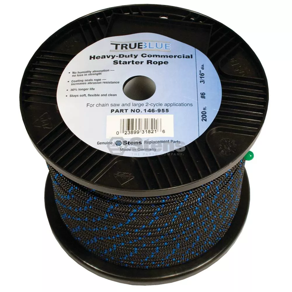 200' Starter Rope - #6 Solid Braid