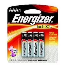 4PK AAA ALKALINE BATTERY