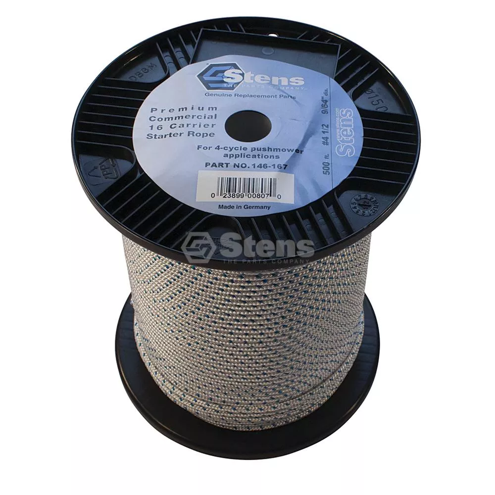 500' Solid Braid Starter Rope - #4 1/2 Solid Braid