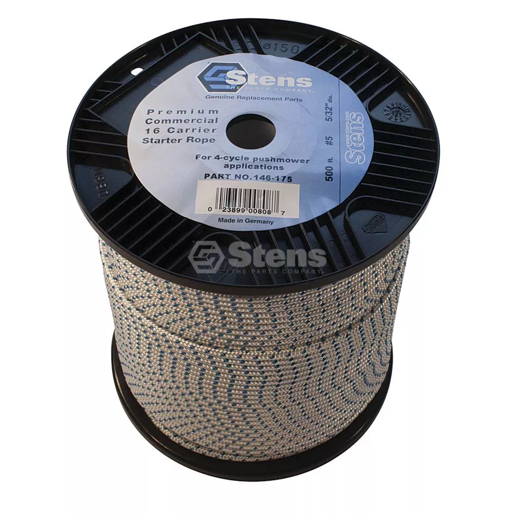 500' Solid Braid Starter Rope - #5 Solid Braid