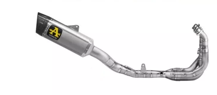 71241PTR Arrow Yzf R9 2025Competition Evo Titanium Full system exhaust NO db killer 105db
