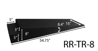 8in Trailer Ramps Pair RR-TR-8