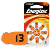 8PK HEARING AID BATTERY