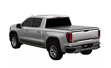 Access B1020109 Hard Tri-Fold Cover; Matte Black Finish; Single Rail