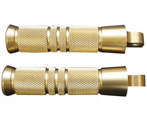 Accutronix Brass Grooved Footpegs (RP111-KG5)