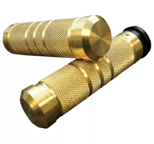 Accutronix Knurled Grooved Fly-By-Wire Brass Grips (GR101-KG5)