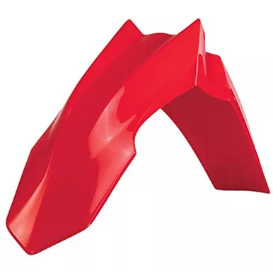 Acerbis 2314350227 Front Plastic Fender – Red