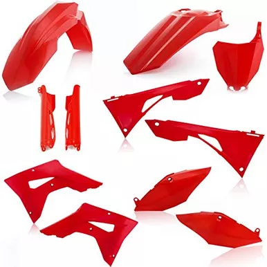 Acerbis 2736260227 Full Plastic Kit Red for Honda CRF250RX/450RX 2019