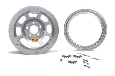 Aero 15X10 3in 5.00 Silver Beadlock 53-005030S