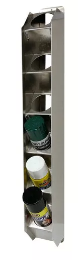 Aerosol Spray Can Shelf 6 Can Vert. V98