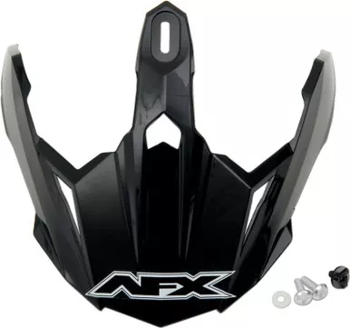 AFX FX-39DS Gloss Black Peak with Screws