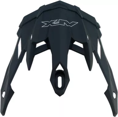 AFX FX-41DS Flat Black Peak-Solid