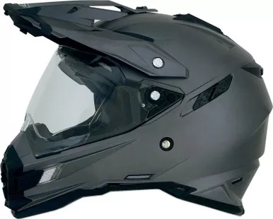 AFX FX-41DS Frost Gray Solid Helmet