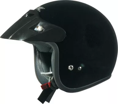 AFX FX-75 Gloss Black Solid Helmet