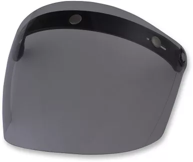 AFX Vintage Smoke 3-Snap Flip Flat Shield