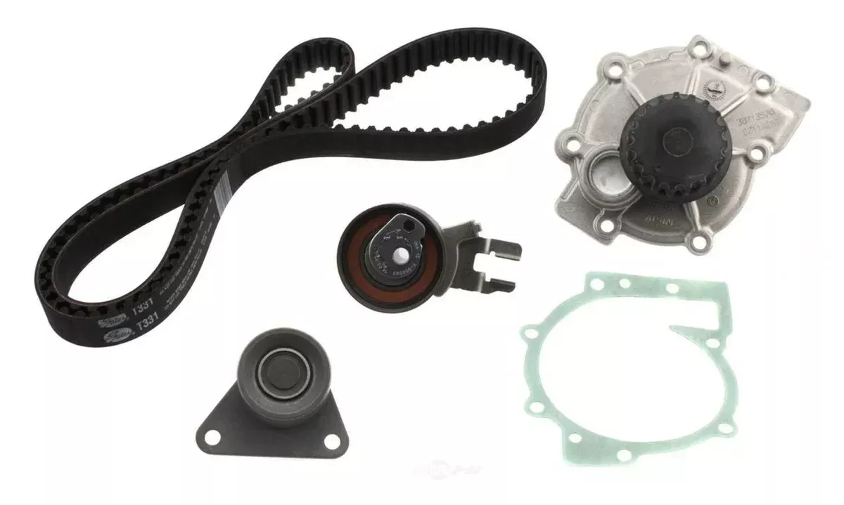 AISIN Timing Belt Kit TKV-003 fits 2001-2016 Volvo C30, C70, S40, S60, S60 Cross Country, S80, V50, V60 / 2004 Volvo XC90 2.5T / 2001 Volvo V70 / 2015 Volvo V60 Cross Country / 2003 Volvo XC70, XC90