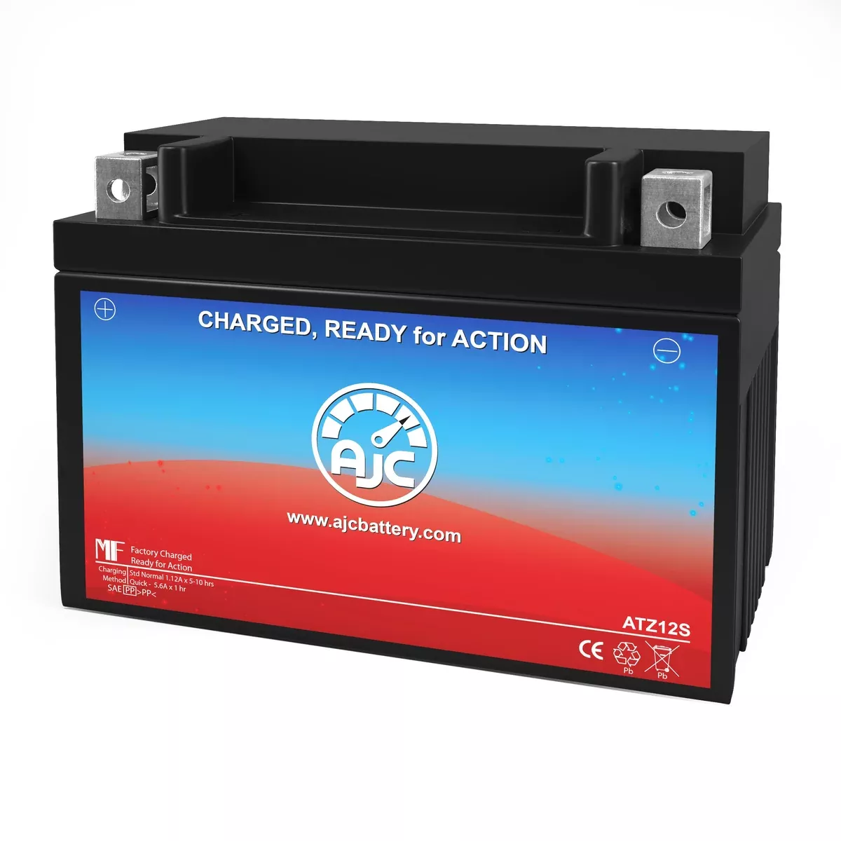 AJC Battery Compatible with Honda NSS250 Reflex 250CC Scooter and Moped Battery (2001-2007)