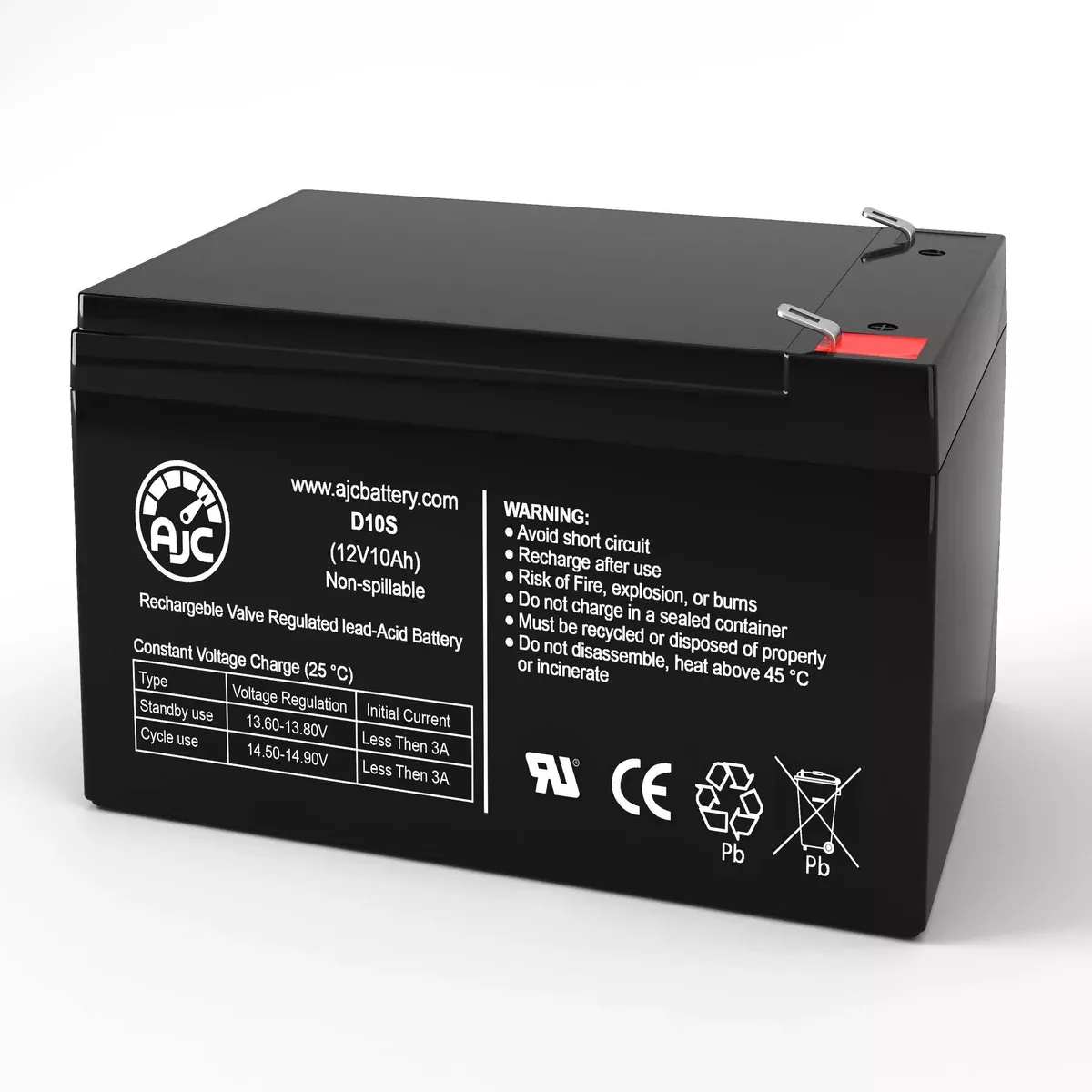 AJC Battery Compatible with Minuteman E BP2 12V 10Ah UPS Battery