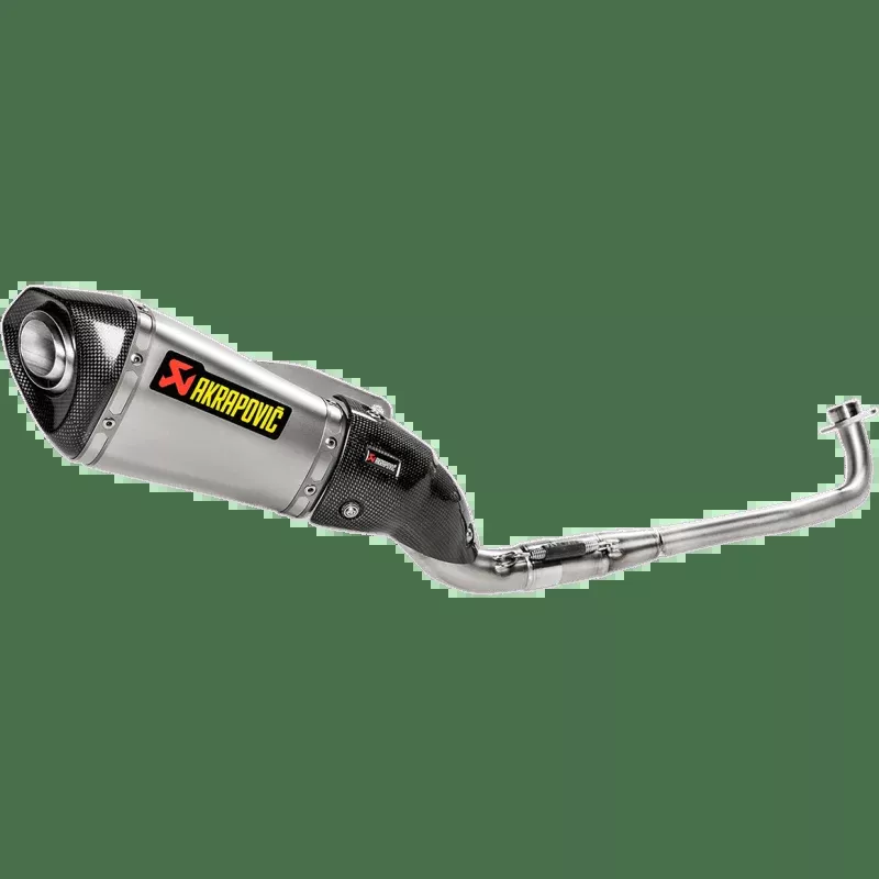 Akrapovic Grom 125 Full Exhaust System – Honda 2016-2020, Titanium/Carbon