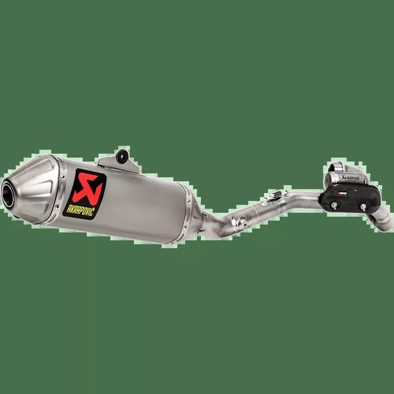 Akrapovic KX450/KX450F Full Exhaust System – Kawasaki 2019-2023, Titanium