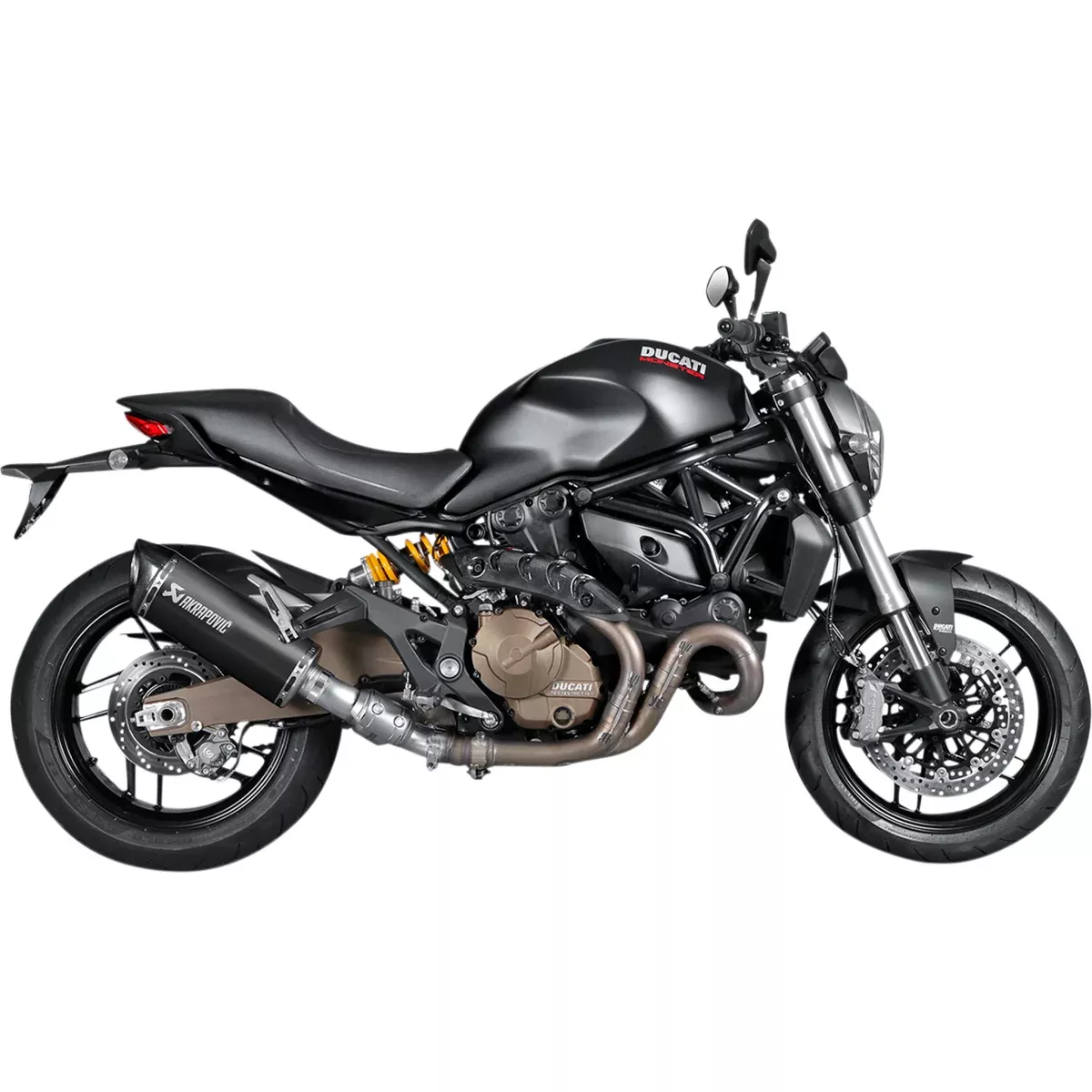 Akrapovic Slip-On Line Muffler – S-D8SO2-HRBL Ducati Monster 2014-2016