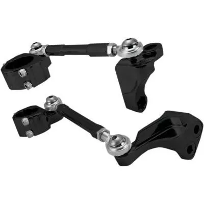 Alloy Art Combi Stabilizer Kit, Black Anodized, Fits 06-17 Dynas