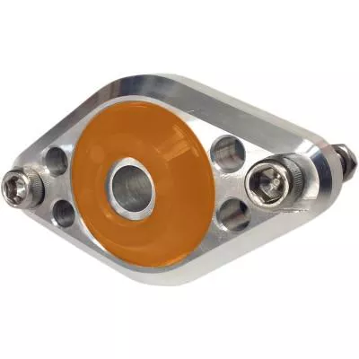 Alloy Art Gooden-Tite Iso Front Motor Mounts, Machined Finish