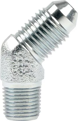Allstar Performance Adapter Fitting -4 To 1/8 NPT 45 Degree ALL50011