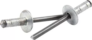 Allstar Performance Med Hd Rivet Silver 250pk Multi Grip ALL18086