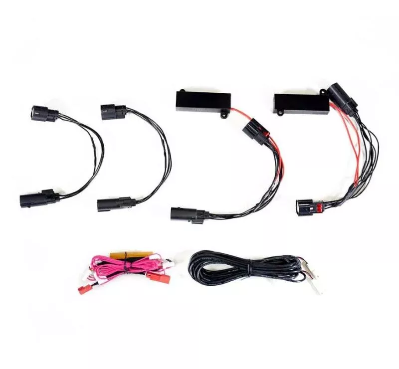 AlphaRex 2021 Tesla Model S Refresh Model Tail Lights to AlphaRex Tail Lights Converters