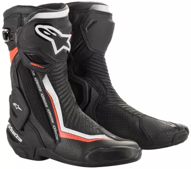 Alpinestars SMX Plus V2 Black White Red Boots