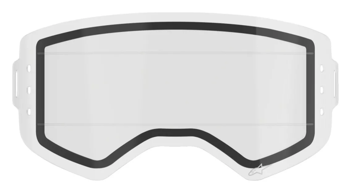 Alpinestars Supertech Double Pane Roll-Off Goggle Lens